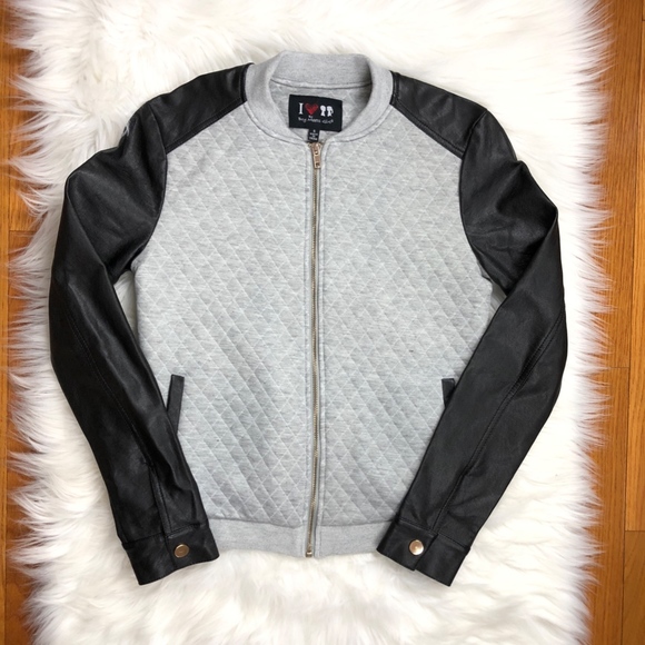 I Love by Boy Meets Girl Zip Up Jacket, Small - Picture 4 of 7